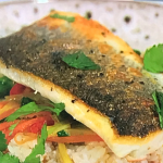 Simon Rimmer Sea Bass with Ginger, Carrots and Chilli recipe on Sunday Brunch