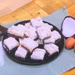 John Whaite coconut and chocolate macaroon brownies recipe on Steph’s Packed Lunch