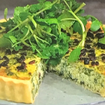 John Gregory-Smith cheesy courgette quiche recipe on Sunday Brunch