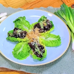 John Whaite sticky beef lettuce cups recipe on Steph’s Packed Lunch