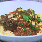Simon Rimmer beef cheeks in mole sauce and rice recipe on Sunday Brunch