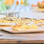 James Martin apple and membrillo tart with olive oil recipe on James Martin’s Spanish Adventure