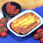 Simon Rimmer cannelloni with sugo sauce recipe on Steph’s Packed Lunch