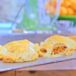 James Martin empanadas with pork mince, Sherry, tomato pulp and cheese recipe