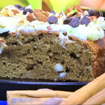John Whaite banana cake with brown butter frosting recipe on Steph’s Packed Lunch