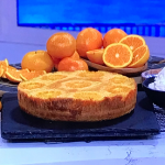Giuseppe’s clementine upside down cake recipe