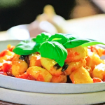 Gennaro Contaldo Parmesan gnocchi with a garlic, tomato and basil sauce recipe on Jamie’s 5 Ingredients Meals