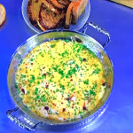 Monica Galetti open smoked salmon omelette and sourdough toast recipe on James Martin’s Saturday Morning