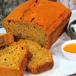Simon Rimmer peanut butter and banana bread with yogurt and honey recipe on Sunday Brunch