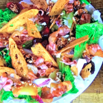 James Martin winter salad with pecans, beetroots, bacon and goat’s cheese recipe