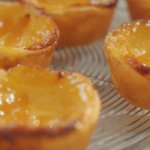 Mary Berry Portuguese tarts with apricot jam and double cream recipe on Mary Makes it Easy
