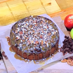 Simon Rimmer sticky toffee apple cake recipe on Steph’s Packed Lunch