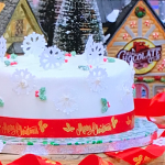 Rosemary Shrager Christmas cake recipe on Steph’s Packed Lunch