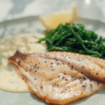 Mary Berry Sea Bream with Samphire, Lemon and Chive Cream Sauce recipe on Mary Makes It Easy