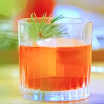 Marcus Wareing winter spiced negroni with gin, campari and red vermouth cocktail recipe