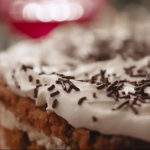 Nigella Lawson no-bake advocaat and ginger cake recipe on Nigella’s Amsterdam Christmas