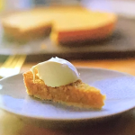 Marcus Wareing St Clement’s treacle tart with golden syrup and clotted cream recipe on Marcus Wareing at Christmas