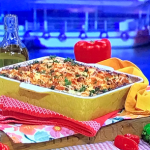 Rustie Lee Caribbean cottage pie with scotch bonnet chilli pepper recipe on This Morning