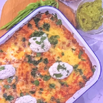 Yvonne Cobb fiber filled vegetarian enchiladas recipe on Morning Live