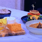 Briony May Williams onion burger with spiced onion soup recipe on Morning Live
