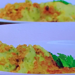 Cyrus Todiwala Ginger Shepherd’s Pie with double cream, red chillies and tomatoes recipe on James Martin’s Saturday Morning