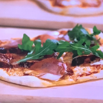 Prue Leith salami and sausage pizza recipe on Prue Leith’s Cotswold Kitchen