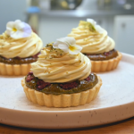 Beth’s Bridlington tarts with nettles, pistachios and mixed berry jam on Andi Oliver’s Fabulous Feasts
