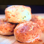 Dean Edwards jalapeno and cheddar scones recipe on Air Fryers Made Easy