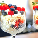 Clare Andrews Eton mess with apple cider vinegar and berries recipe on Air Fryers Made Easy