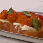 John Gregory Smith Slow-Cooked Tomato and Mozzarella Bruschetta recipe on Morning Live