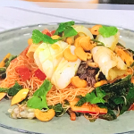 Simon Rimmer Calamari Noodle Salad recipe on Sunday Brunch