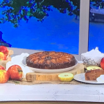 Tom Kerridge apple upside down cake recipe on this morning