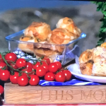 Clodagh Mckenna cheesy quiche pies with pancetta recipe on This Morning