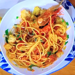 John Torode seafood pasta with cheese and breadcrumbs recipe on This Morning