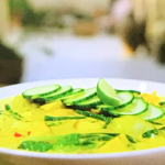 Jason Atherton Filipino prawn kare kare on Jason Atherton’s Dubai Dishes