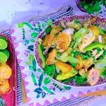 John Torode epic roast chicken salad with potatoes, avocados, and capers recipe on This Morning