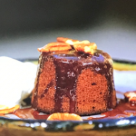 Jason Atherton spiced sticky toffee pudding on Jason Atherton’s Dubai Dishes