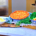 Claire Sisk chicken and chorizo pie recipe on This Morning