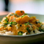 Nadiya Hussain cod and carrot curry recipe on Nadiya’s Cook Once Eat Twice