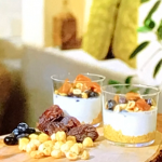 Jason Atherton date caramel cheesecake on Jason Atherton’s Dubai Dishes