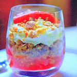 Tom Kerridge Rhubarb Crumble Pots recipe on Secrets of the Pub Kitchen