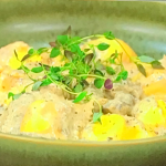 Roberta d’Elia Quattro Formaggi Ravioli with Wild Mushroom Sauce recipe on Sunday Brunch