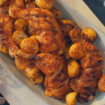 Mary Berry honey mustard chicken with rustic potatoes recipe on Mary’s Foolproof Dinners