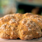 Nadiya Hussain sour milk soda bread with chopped nuts and lemon juice recipe on Nadiya’s Cook Once Eat Twice