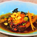 Simon Rimmer Teriyaki King Mushrooms with miso and sticky rice recipe on Sunday Brunch