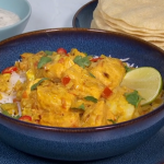 John Gregory-Smith South Indian fish curry with coconut, ginger and chilli recipe on Morning Live