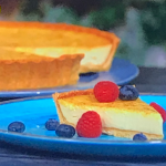 Simon Rimmer Eggnog Custard Tart with Nutmeg and Brandy recipe on Sunday Brunch