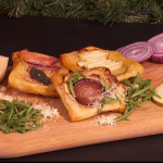 Sarah Woods viral puff pastry tarts recipe on Morning Live