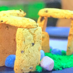 Liam Charles Stonehenge rock cakes with Earl grey butter recipe on Junior Bake Off