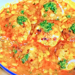 Ainsley Harriott rose harissa chicken and white bean stew with chermoula recipe on Ainsley’s Fantastic Flavours